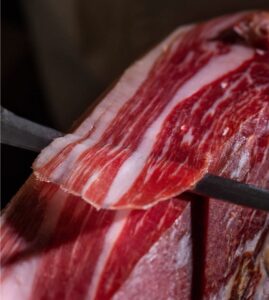 Proteger el corte del jamón