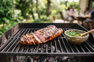 Secreto ibérico a la barbacoa