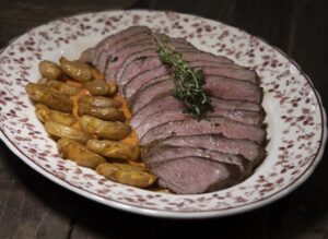 Presa ibérica al horno